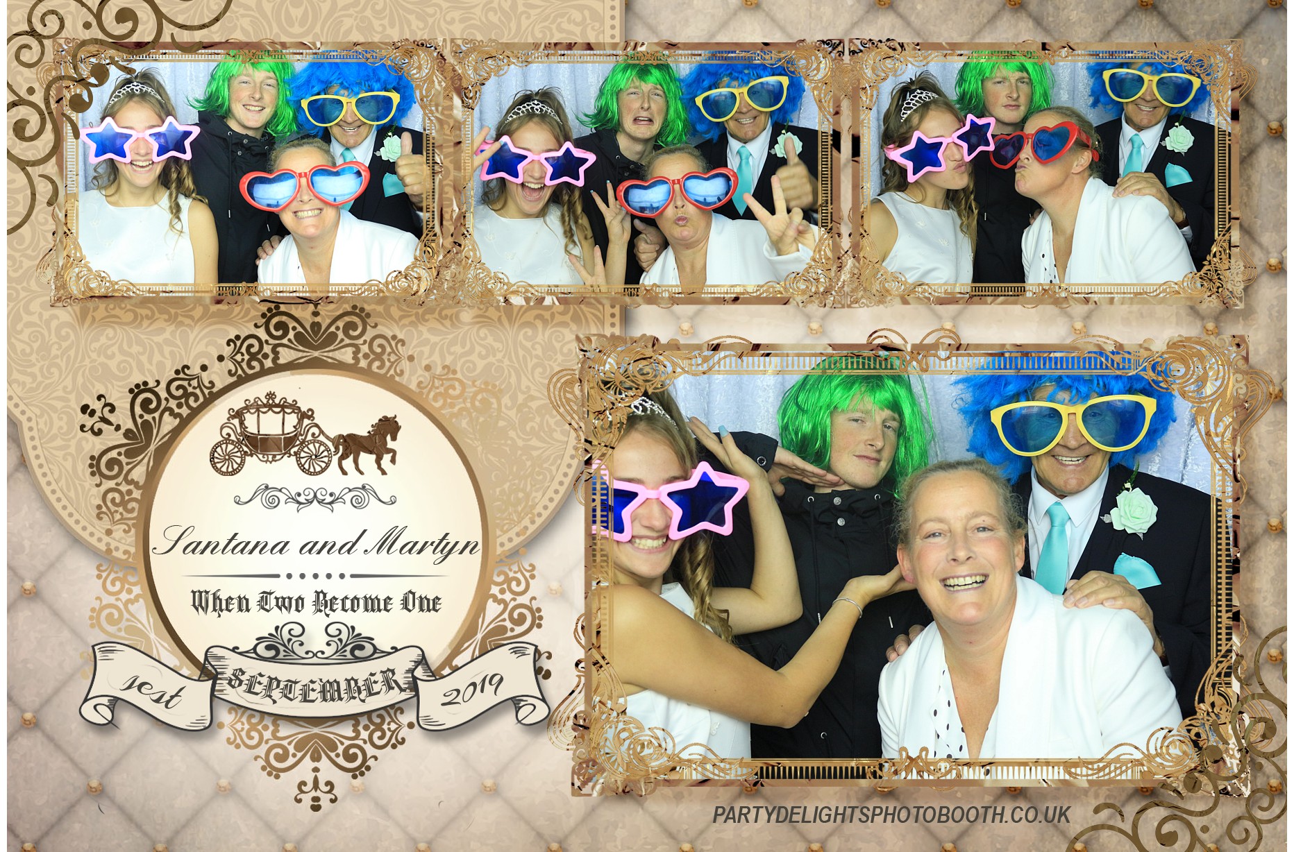 Martyn and Santana’s Wedding - Prints | View more photos from the event at gallery.partydelightsphotobooth.co.uk/u/PartyDelightsPhotoBooth/Martyn-and-Santana’s-Wedding-Prints